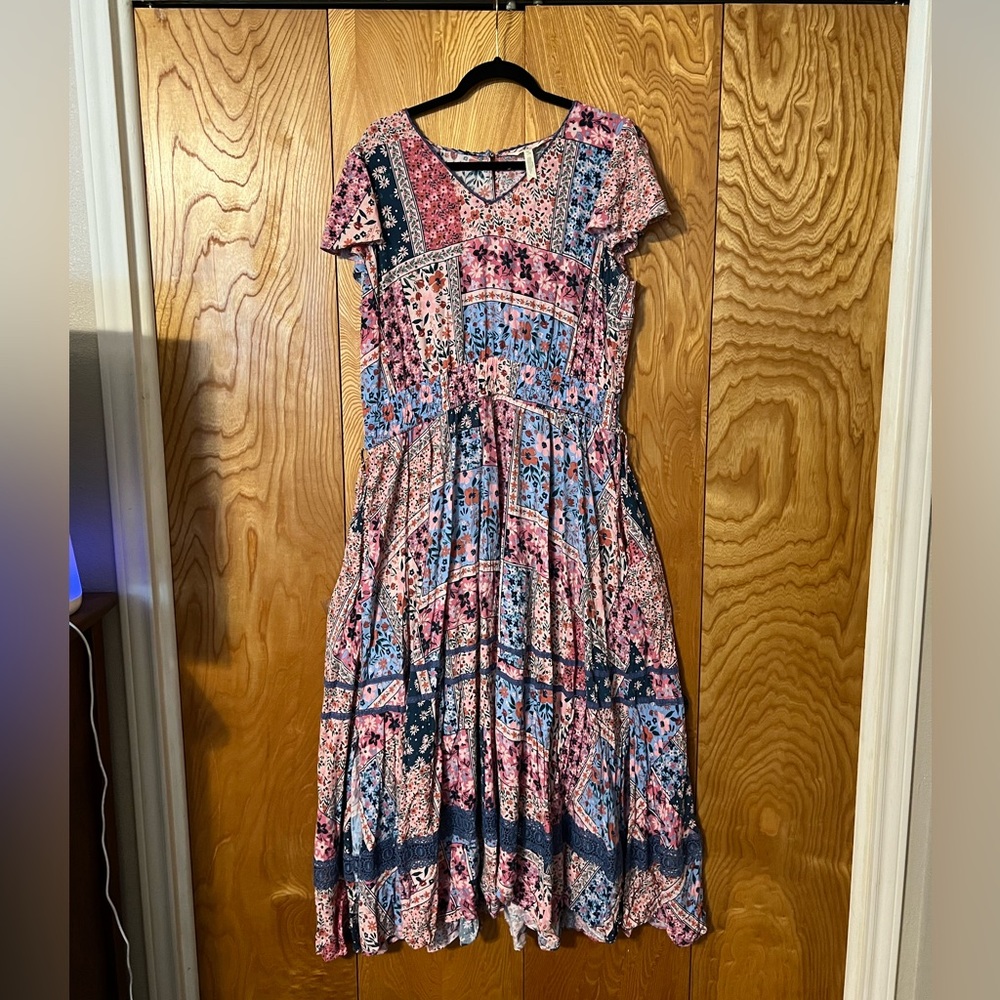 Matilda Jane Maxi Dress. Size XL